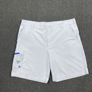 Columbia PFG Shorts Mens Omni-Shield Gray Fishing Outdoor Shorts Size 44W / 10L
